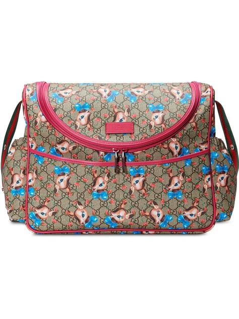 gucci fawn diaper bag|Gucci baby diaper bag sale.